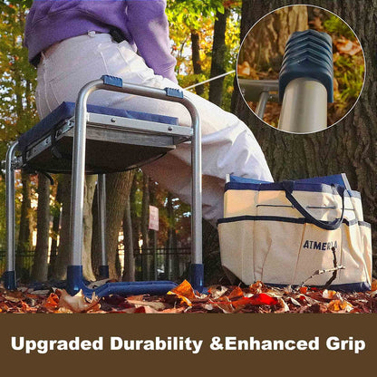 ZYVORAL® 2-in-1 Foldable Garden Kneeler & Seat
