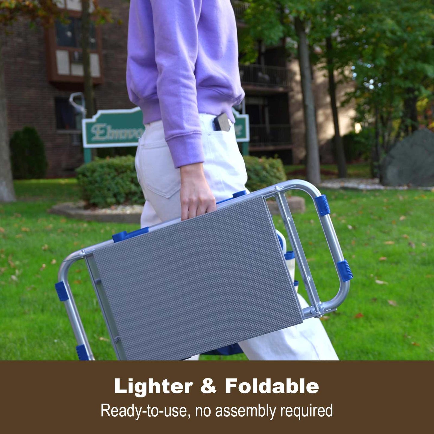 ZYVORAL® 2-in-1 Foldable Garden Kneeler & Seat
