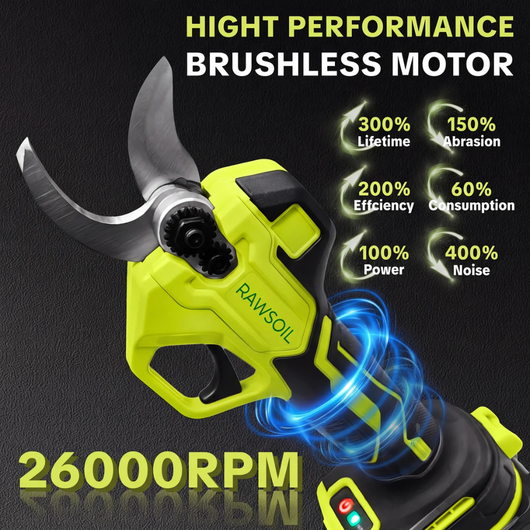 ZYVORAL® PowerCut Pro Cordless Pruning Shears
