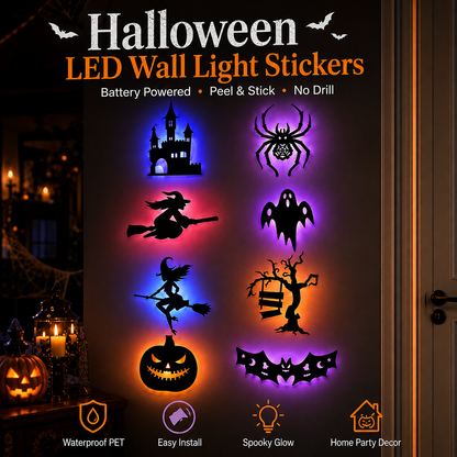 Zyvoral® Decorative LED Silhouette Lights Stickers