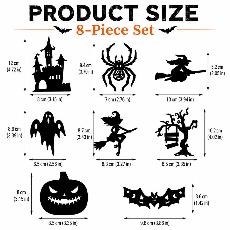 Zyvoral® Decorative LED Silhouette Lights Stickers