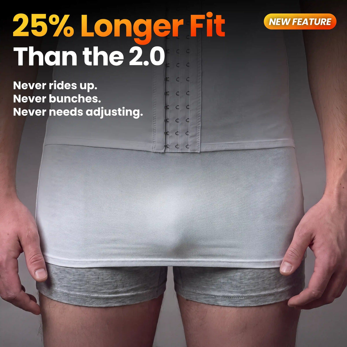 SlimShirt™ 3.0 - NEW Adjustable Men's Compression Undershirt