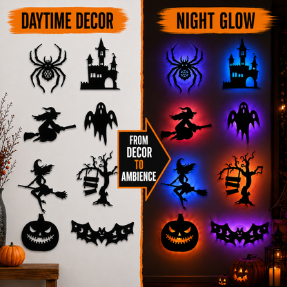 Zyvoral® Decorative LED Silhouette Lights Stickers