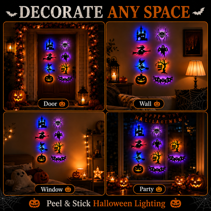 Zyvoral® Decorative LED Silhouette Lights Stickers