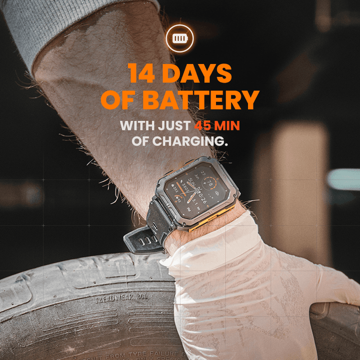 Zyvoral®  Rugged Smartwatch