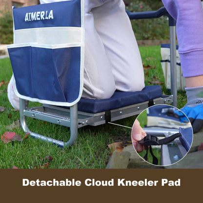 ZYVORAL® 2-in-1 Foldable Garden Kneeler & Seat