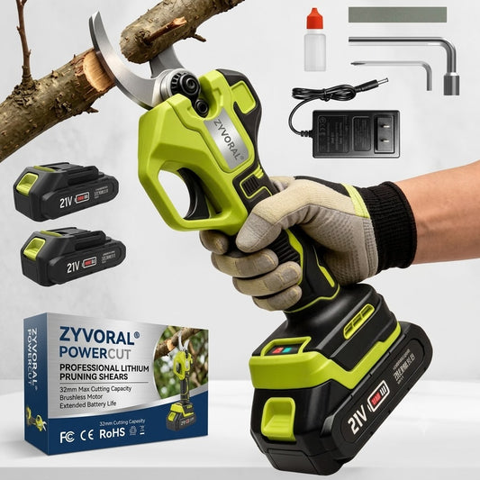 ZYVORAL® PowerCut Pro Cordless Pruning Shears
